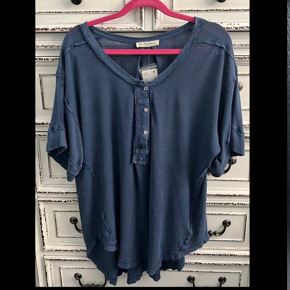 💙 New Free People loose fit in Tap size M